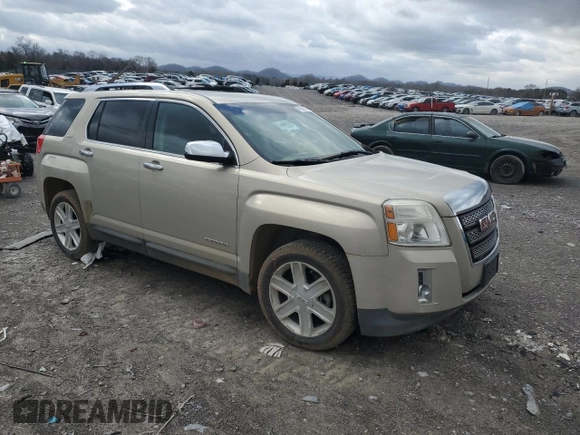 2010 GMC Terrain SLT-2 with VIN 2CTALHEW2A6325771, listed as a Copart auction lot 47830335 with 191,151 mi miles and Clean Title. Bid and sale history available at carsss.com. Image 4.