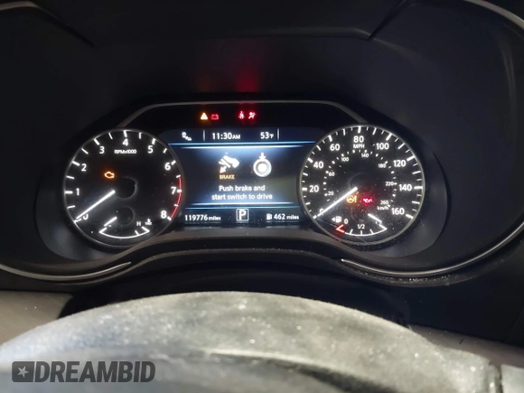2018 Nissan Maxima SL z VIN 1N4AA6APXJC374220, wystawiony jako IAAI lot #42018130 z przebiegiem 119 776 mil mil oraz . Historia ofert i sprzedaży dostępna na DreamBid. Obrazek 7.
