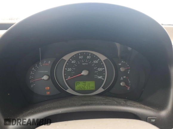 2005 Hyundai Tucson GLS with VIN KM8JN12D45U188612, listed as a Copart auction lot 51826225 with 192,677 mi miles and Salvage Title. Bid and sale history available at carsss.com. Image 9.