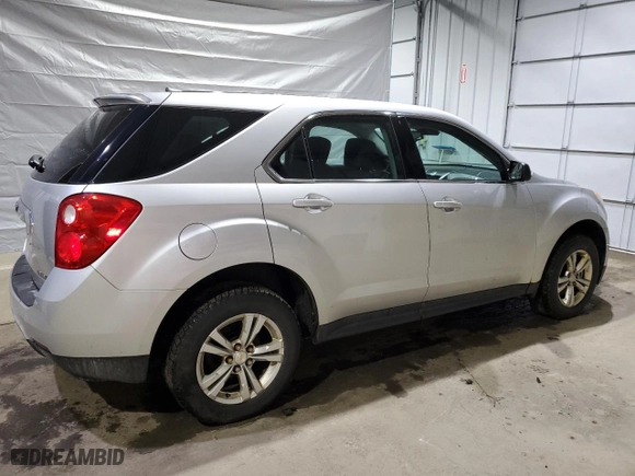 2013 Chevrolet Equinox LS with VIN 2GNALBEK5D1204537, listed as a Copart auction lot 49983505 with 169,480 mi miles and Clean Title. Bid and sale history available at carsss.com. Image 3.