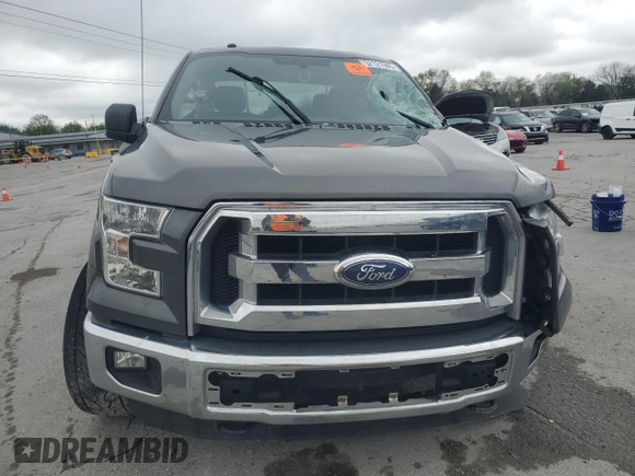 2016 Ford F-150 XLT with VIN 1FTEW1EF4GKE98094, listed as a Copart auction lot 52121985 with 125,000 mi miles and Salvage Title. Bid and sale history available at DreamBid. Image 5.