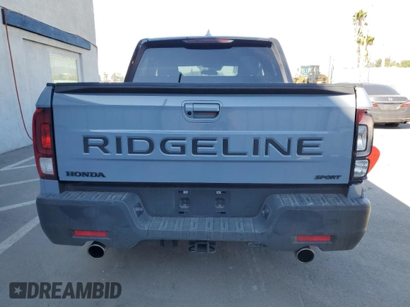 2024 Honda Ridgeline Sport z VIN 5FPYK3F18RB021179, wystawiony jako Copart lot #82610364 z przebiegiem 8 393 mil mil oraz Szkoda całkowita • Salvage title. Historia ofert i sprzedaży dostępna na DreamBid. Obrazek 6.