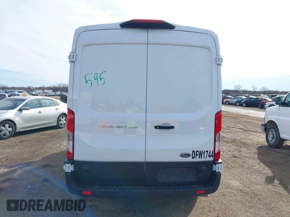 2023 Ford Transit Cargo with VIN 1FTBR1C86PKB71744, listed as a IAAI auction lot 41678963 with 47,373 mi miles. Bid and sale history available at carsss.com. Image 16.
