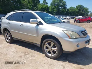 2006 Lexus RX 400h with VIN JTJHW31U960028583, listed as a IAAI auction lot 42213723 with 244,525 mi miles and . Bid and sale history available at DreamBid. Image 1.