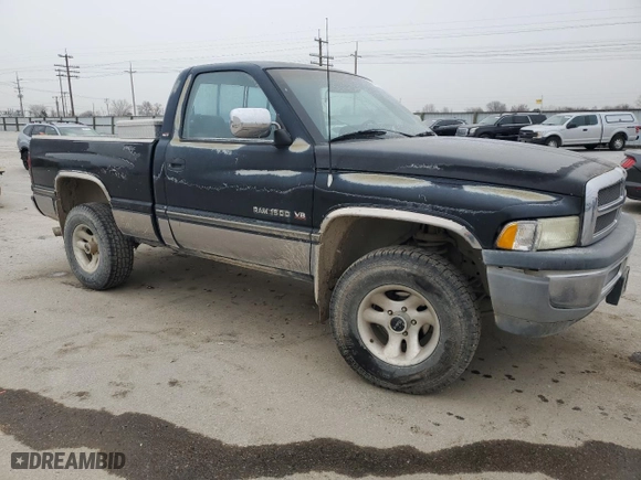 1995 Dodge Ram 1500 with VIN 1B7HF16Z2SS280900, listed as a Copart auction lot 43546925 with 219,274 mi miles and Salvage Title. Bid and sale history available at carsss.com. Image 4.