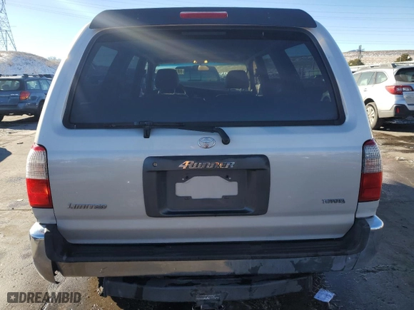 1998 Toyota 4Runner Limited with VIN JT3HN87R7W0172613, listed as a Copart auction lot 88730465 with 251,889 mi miles and Clean Title. Bid and sale history available at carsss.com. Image 6.