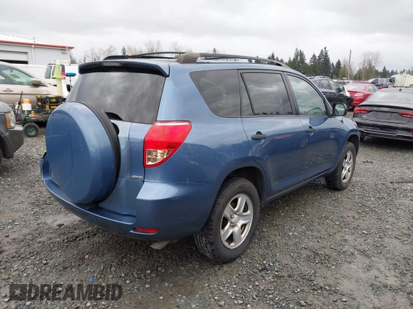 2008 Toyota RAV4 with VIN JTMBK33V985061809, listed as a IAAI auction lot 41851948 with 259,650 mi miles. Bid and sale history available at carsss.com. Image 4.