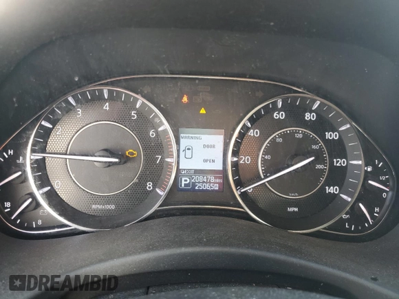 2017 Nissan Armada SL with VIN JN8AY2ND4H9004827, listed as a Copart auction lot 50012605 with 208,478 mi miles and Clean Title. Bid and sale history available at carsss.com. Image 9.