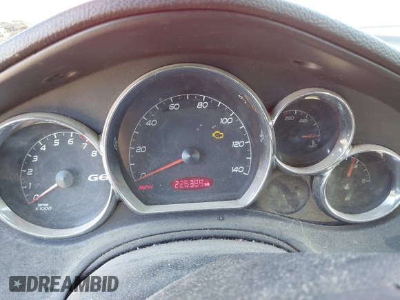 2007 Pontiac G6 with VIN 1G2ZG58B574171789, listed as a IAAI auction lot 41685670 with 226,389 mi miles. Bid and sale history available at carsss.com. Image 7.