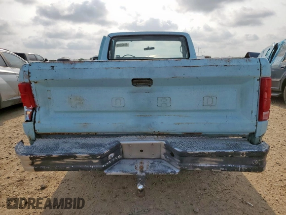 1985 Ford F-150 with VIN 1FTDF15N8FKB48131, listed as a Copart auction lot 58079305 with 37,180 mi miles and Salvage title. Bid and sale history available at DreamBid. Image 6.