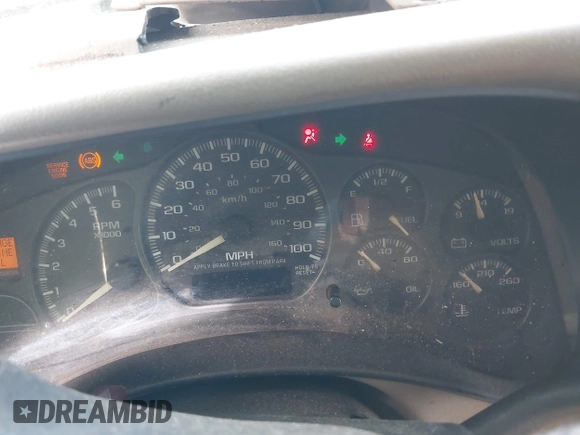 2002 Chevrolet Tahoe LS z VIN 1GNEC13Z72R258244, wystawiony jako IAAI lot #42639069 z przebiegiem Nie podano mil oraz . Historia ofert i sprzedaży dostępna na DreamBid. Obrazek 7.