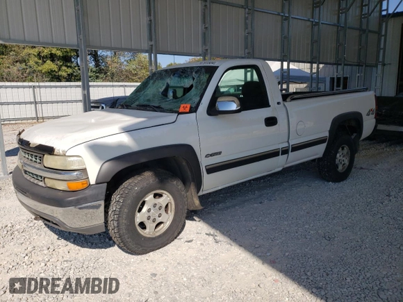 2000 Chevrolet Silverado 1500 with VIN 1GCEK14T7YE427815, listed as a Copart auction lot 74791504 with 367,071 mi miles and Salvage Title. Bid and sale history available at carsss.com. Image 1.