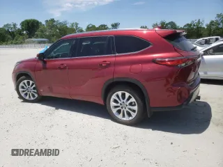 2022 Toyota Highlander Hybrid Limited with VIN 5TDXBRCH4NS542480, listed as a Copart auction lot 57946125 with 49,004 mi miles and Salvage title. Bid and sale history available at DreamBid. Image 2.