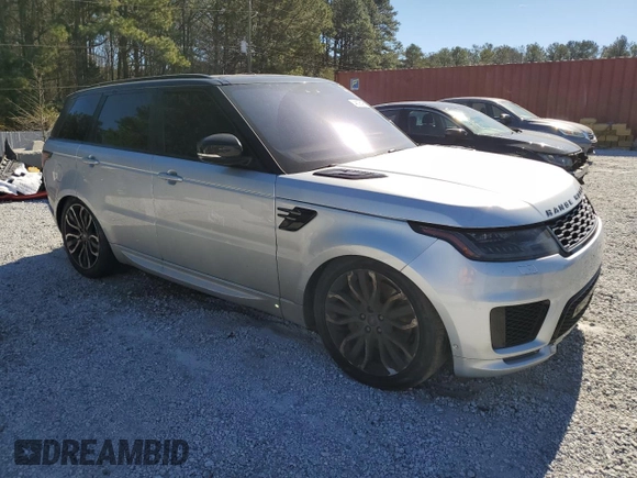 2018 Land Rover Range Rover Sport with VIN SALWR2RE3JA189774, listed as a Copart auction lot 46098495 with Not Provided miles and Clean Title. Bid and sale history available at carsss.com. Image 4.