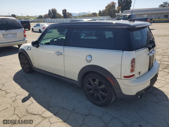 2013 MINI Cooper Clubman S with VIN WMWZG3C59DT576134, listed as a Copart auction lot 51155015 with 109,090 mi miles and Salvage Title. Bid and sale history available at carsss.com. Image 2.