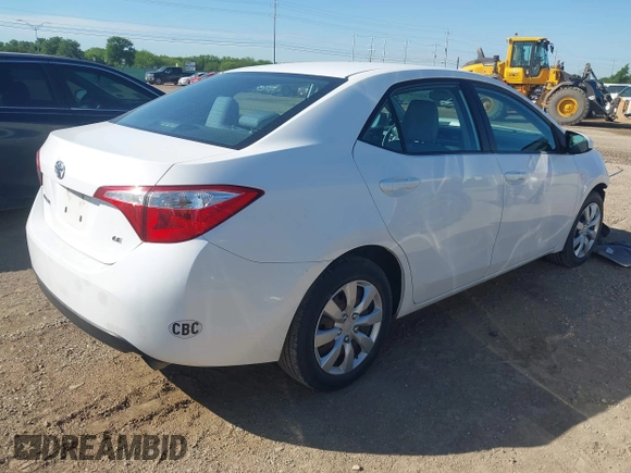 2016 Toyota Corolla L с VIN 2T1BURHE2GC628983, выставлен на аукционе IAAI как лот 42214895 с пробегом 110 820 миль миль и . История ставок и продаж доступна на DreamBid. Изображение 4.