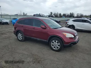 2008 Honda CR-V EX-L with VIN 5J6RE48748L049353, listed as a Copart auction lot 50876885 with 183,530 mi miles and Salvage Title. Bid and sale history available at carsss.com. Image 4.