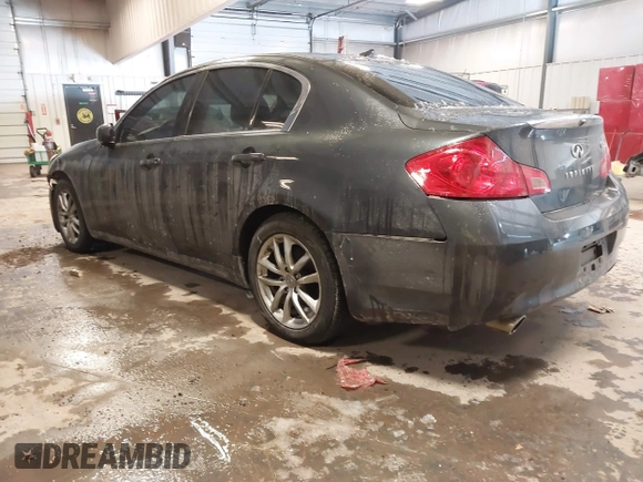 2008 Infiniti G35 Sedan x with VIN JNKBV61F28M255154, listed as a IAAI auction lot 41593045 with 243,554 mi miles. Bid and sale history available at carsss.com. Image 3.