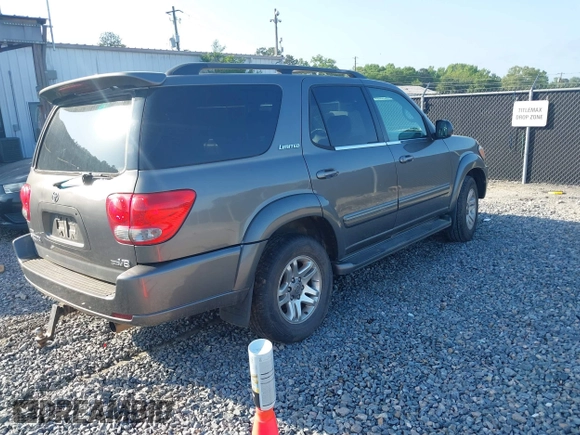 2005 Toyota Sequoia Limited with VIN 5TDZT38A05S248721, listed as a IAAI auction lot 42154610 with 155,469 mi miles and . Bid and sale history available at DreamBid. Image 4.