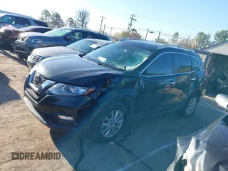 2020 Nissan Rogue S with VIN 5N1AT2MV9LC734888, listed as a IAAI auction lot 41768593 with 118,561 mi miles. Bid and sale history available at carsss.com. Image 13.