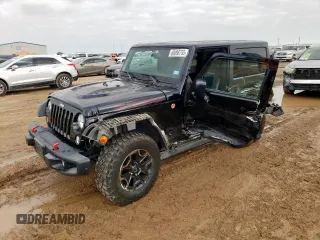 2016 Jeep Wrangler Rubicon Hard Rock z VIN 1C4BJWCG8GL170360, wystawiony jako Copart lot #60098755 z przebiegiem 51 917 mil mil oraz Szkoda całkowita • Salvage title. Historia ofert i sprzedaży dostępna na DreamBid. Obrazek 1.
