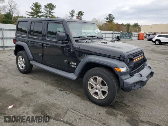2018 Jeep Wrangler Unlimited Sport с VIN 1C4HJXDG2JW251245, выставлен на аукционе Copart как лот 55234815 с пробегом 70 424 миль миль и Списание • Salvage title. История ставок и продаж доступна на DreamBid. Изображение 4.