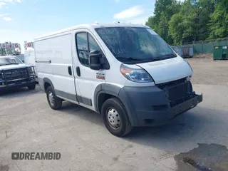 2017 Ram ProMaster Cargo with VIN 3C6TRVNG7HE532572, listed as a IAAI auction lot 42131023 with 82,963 mi miles. Bid and sale history available at carsss.com. Image 1.