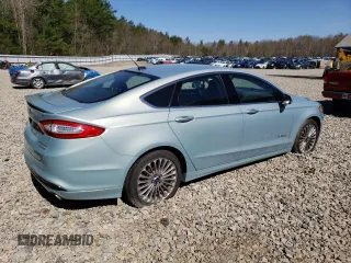 2013 Ford Fusion Titanium Hybrid with VIN 3FA6P0RU4DR354238, listed as a Copart auction lot 55414345 with 206,421 mi miles and Clean Title. Bid and sale history available at carsss.com. Image 3.