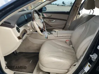 2017 Mercedes-Benz S 550 with VIN WDDUG8CB7HA287003, listed as a Copart auction lot 50341935 with 103,231 mi miles and Salvage Title. Bid and sale history available at carsss.com. Image 7.