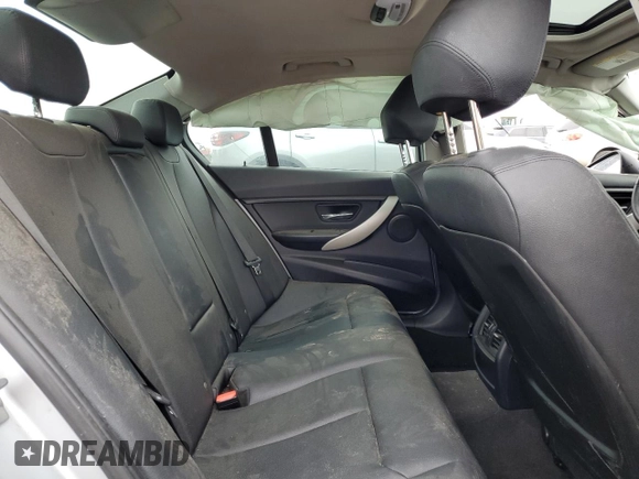 2015 BMW 3 Series 320i xDrive with VIN WBA3C3C58FP663617, listed as a Copart auction lot 55262885 with Not provided miles and Salvage title. Bid and sale history available at DreamBid. Image 10.