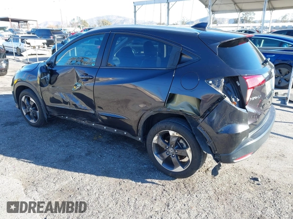 2018 Honda HR-V EX-L Navi with VIN 3CZRU5H70JM702032, listed as a IAAI auction lot 41680864 with 104,092 mi miles. Bid and sale history available at carsss.com. Image 3.