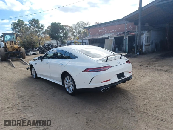 2021 Mercedes-Benz AMG GT 43 with VIN W1K7X5KB3MA037250, listed as a Copart auction lot 79442054 with 14,211 mi miles and Clean title. Bid and sale history available at DreamBid. Image 3.