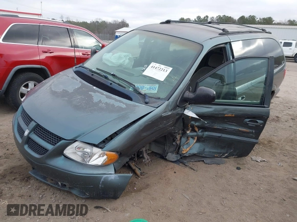 2002 Dodge Caravan Sport with VIN 2B4GP44R22R587446, listed as a IAAI auction lot 41472213 with 241,703 mi miles and . Bid and sale history available at carsss.com. Image 17.