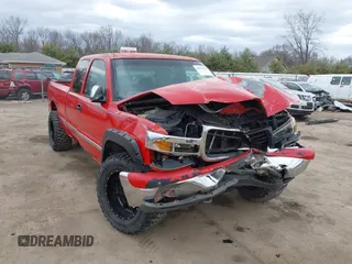 2000 GMC Sierra 1500 SLE with VIN 1GTEK19T3YZ153062, listed as a IAAI auction lot 41827424 with Not Provided miles and . Bid and sale history available at DreamBid. Image 1.