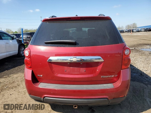 2013 Chevrolet Equinox LT with VIN 2GNFLEEK4D6184047, listed as a Copart auction lot 55292605 with 93,679 mi miles and Clean Title. Bid and sale history available at DreamBid. Image 6.