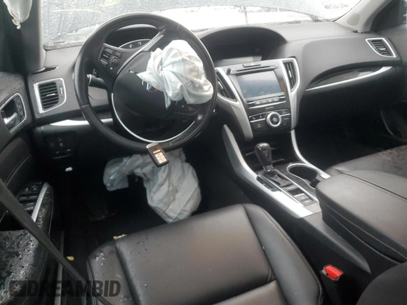 2020 Acura TLX with VIN 19UUB1F32LA016249, listed as a Copart auction lot 50505675 with 86,331 mi miles and Salvage Title. Bid and sale history available at carsss.com. Image 8.