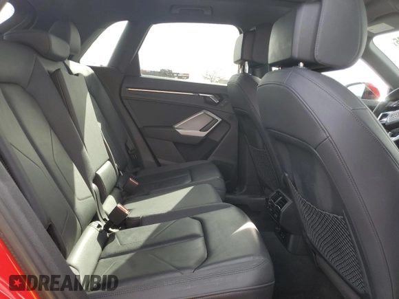 2022 Audi Q3 S line Premium with VIN WA1DECF33N1150413, listed as a Copart auction lot 43773895 with 43,800 mi miles and Salvage Title. Bid and sale history available at DreamBid. Image 11.