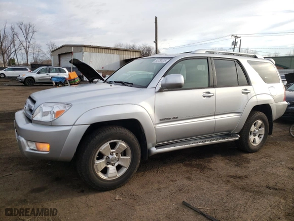 2004 Toyota 4Runner Limited with VIN JTEBU17R640032363, listed as a Copart auction lot 50753315 with 133,148 mi miles and Clean Title. Bid and sale history available at carsss.com. Image 1.