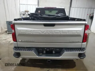 2019 Chevrolet Silverado 1500 Custom with VIN 1GCRYBEH0KZ395614, listed as a Copart auction lot 82385934 with 54,289 mi miles and Salvage Title. Bid and sale history available at DreamBid. Image 6.