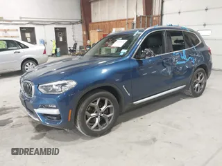 2021 BMW X3 xDrive30i with VIN 5UXTY5C02M9G23931, listed as a IAAI auction lot 41949325 with 44,345 mi miles and . Bid and sale history available at DreamBid. Image 2.