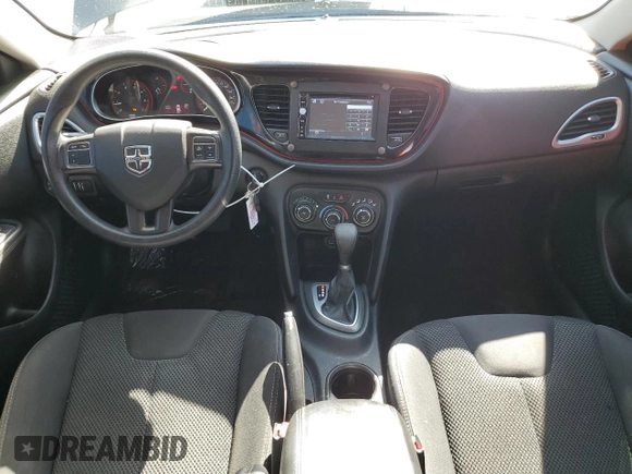 2016 Dodge Dart SXT with VIN 1C3CDFBA4GD584484, listed as a Copart auction lot 52918235 with 93,490 mi miles and Salvage Title. Bid and sale history available at carsss.com. Image 8.