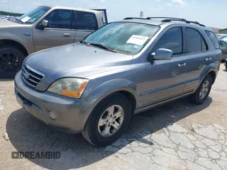 2007 Kia Sorento EX with VIN KNDJD736175693580, listed as a IAAI auction lot 42101625 with 230,030 mi miles and . Bid and sale history available at DreamBid. Image 2.