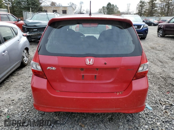 2008 Honda Fit Sport with VIN JHMGD38648S051576, listed as a Copart auction lot 51390025 with 135,328 mi miles and Clean Title. Bid and sale history available at carsss.com. Image 6.