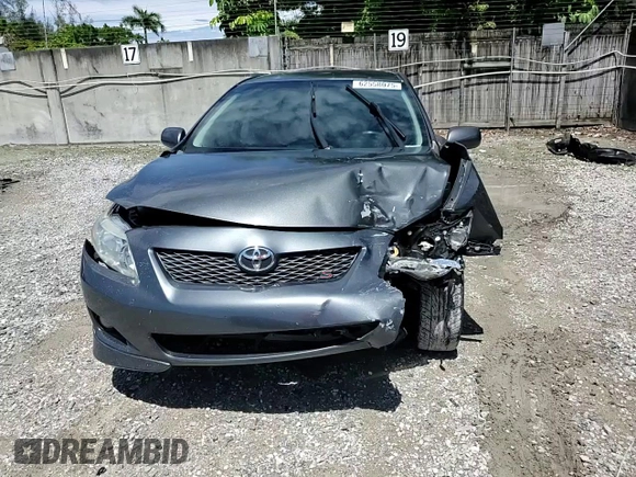 2010 Toyota Corolla with VIN 2T1BU4EE1AC501186, listed as a Copart auction lot 62558075 with 159,629 mi miles and Salvage title. Bid and sale history available at DreamBid. Image 13.