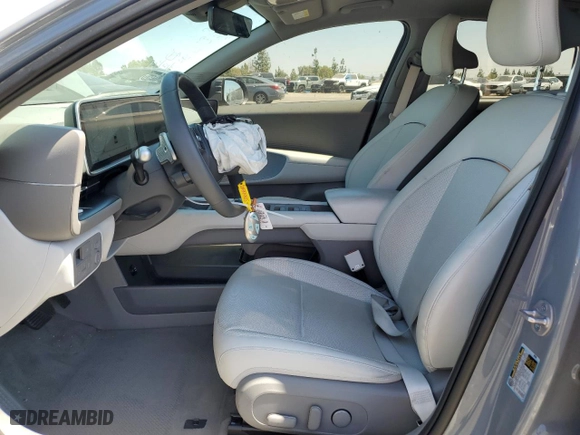2023 Hyundai IONIQ 6 SEL with VIN KMHM34AA4PA046468, listed as a Copart auction lot 68434924 with NaN miles and Salvage Title. Bid and sale history available at carsss.com. Image 7.