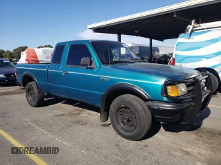 1993 Ford Ranger XLT with VIN 1FTDR15X3PPA91687, listed as a Copart auction lot 75474584 with 71,610 mi miles and Salvage Title. Bid and sale history available at DreamBid. Image 4.
