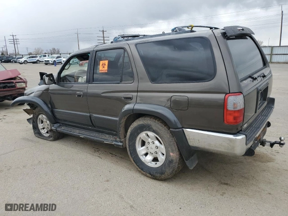 1998 Toyota 4Runner Limited with VIN JT3HN87R4W0162055, listed as a Copart auction lot 49394295 with 262,876 mi miles and Salvage Title. Bid and sale history available at carsss.com. Image 2.