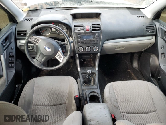 2015 Subaru Forester 2.5i with VIN JF2SJAAC4FG454421, listed as a Copart auction lot 81637594 with Not Provided miles and Salvage Title. Bid and sale history available at carsss.com. Image 8.