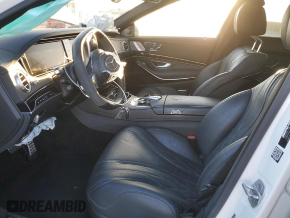 2016 Mercedes-Benz S-Class AMG S 63 with VIN WDDUG7JB2GA237685, listed as a Copart auction lot 36030283 with 0 mi miles. Bid and sale history available at carsss.com. Image 7.