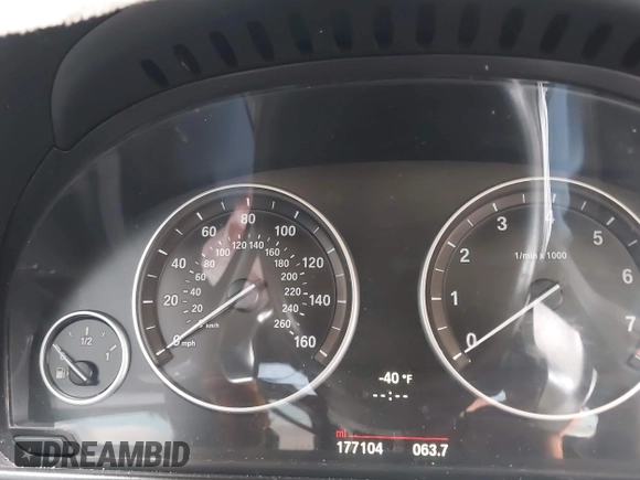 2014 BMW 5 Series 535i with VIN WBA5B1C51ED476896, listed as a IAAI auction lot 41442341 with 177,104 mi miles and . Bid and sale history available at DreamBid. Image 7.